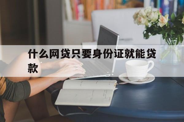 什么网贷只要身份证就能贷款(什么网贷用身份证就可以借到钱)
